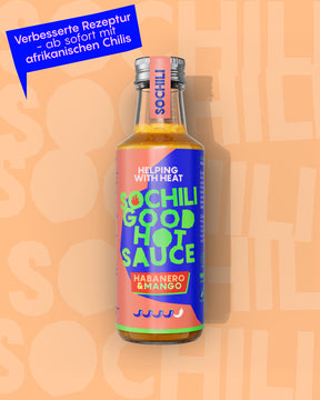 Leckere Mango Chili Hot Sauce von SOCHILI